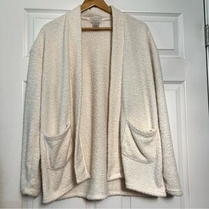 Cream Cardigan Sweater Women's Size Large